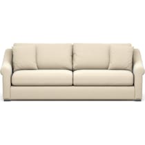 bowery light brown sofa   