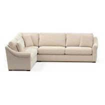 bowery neutral sectional   