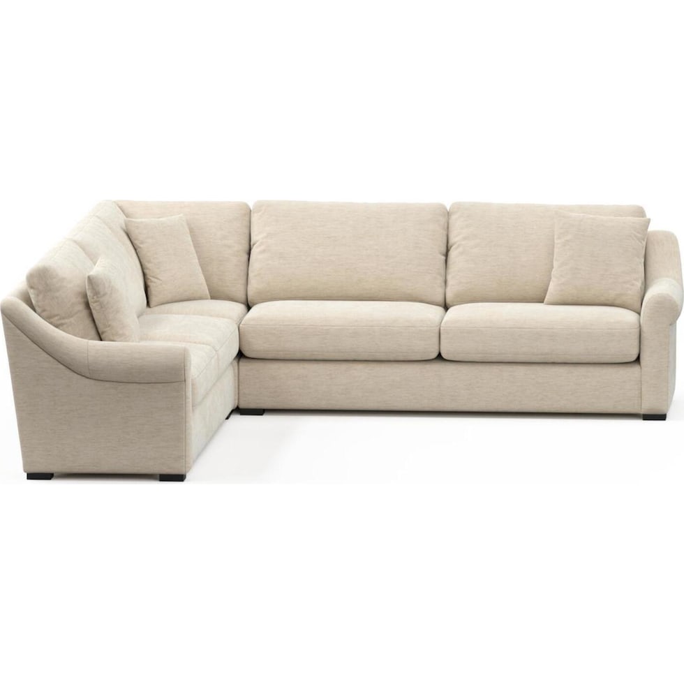 bowery neutral sectional   