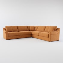 bowery orange sectional web   