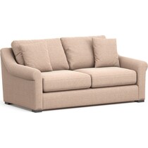 bowery orange sofa   