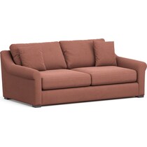 bowery pink sofa   