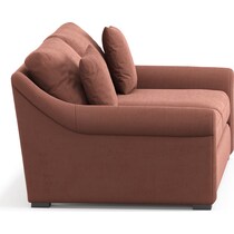 bowery pink sofa   