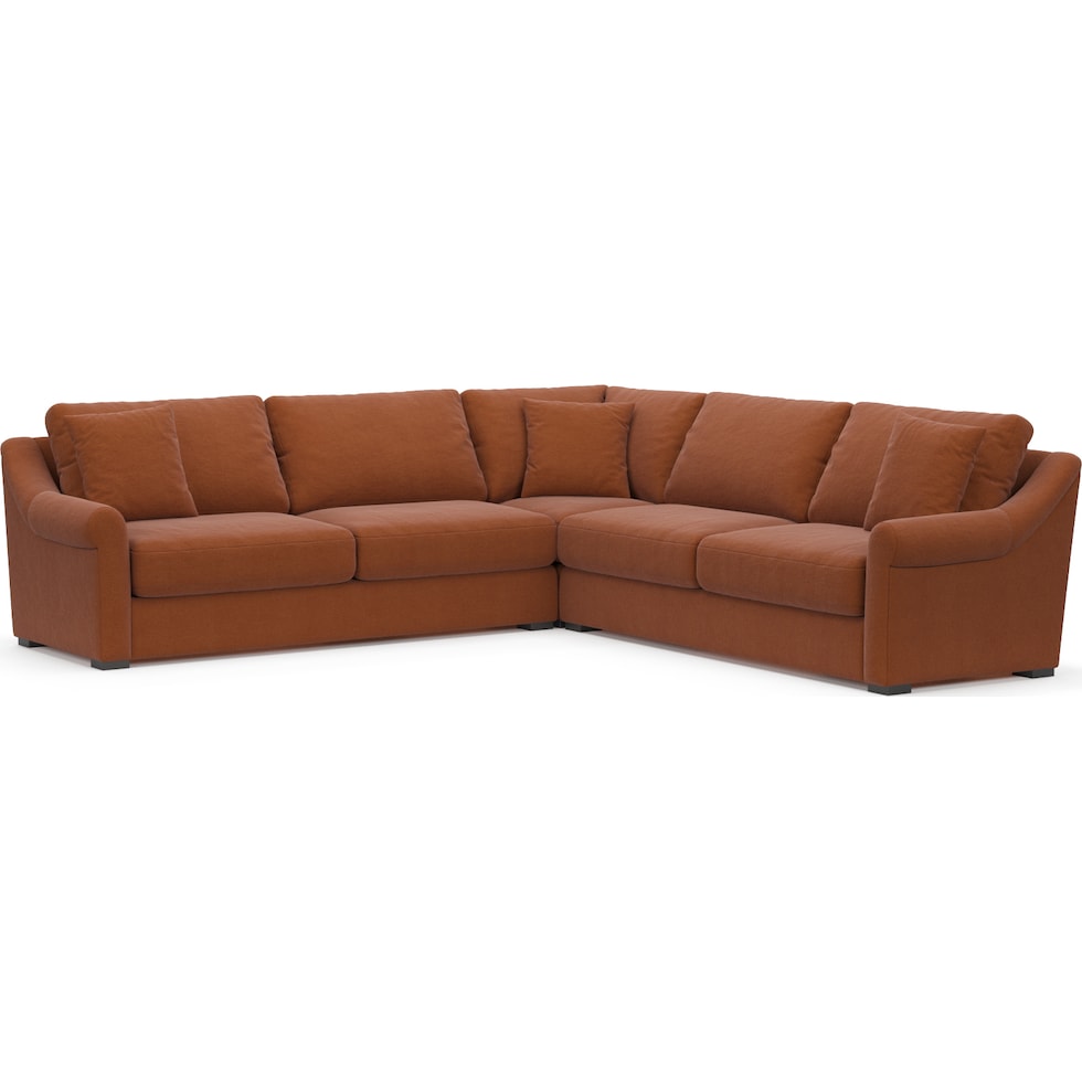 bowery red sleeper sectional   