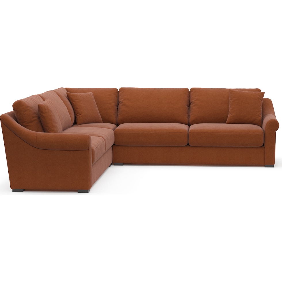 bowery red sleeper sectional   