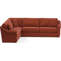 bowery red sleeper sectional   