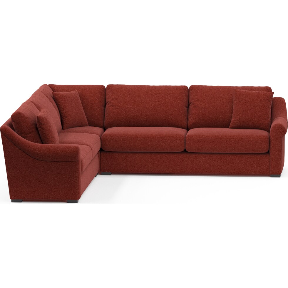bowery red sleeper sectional   