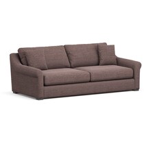 bowery silver sofa   