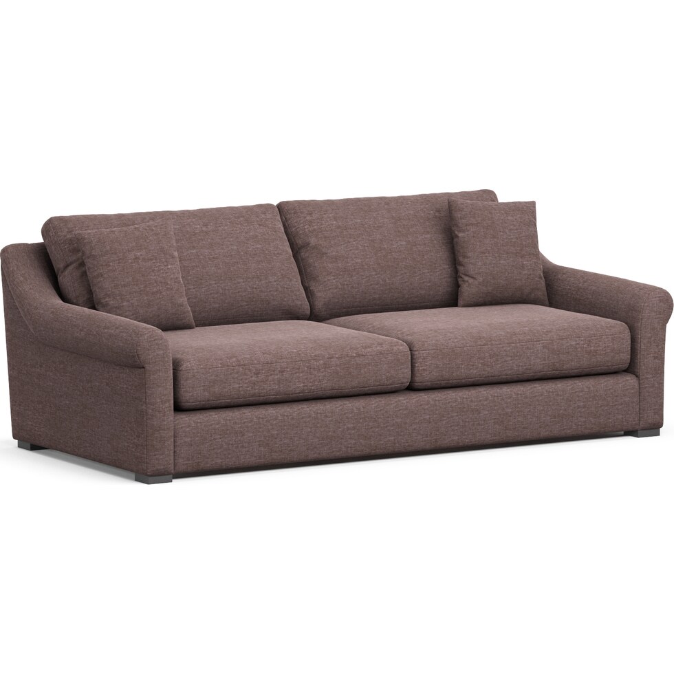 bowery silver sofa   