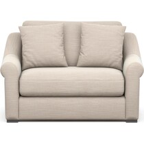 bowery white chair and a half   
