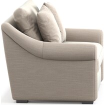 bowery white chair and a half   