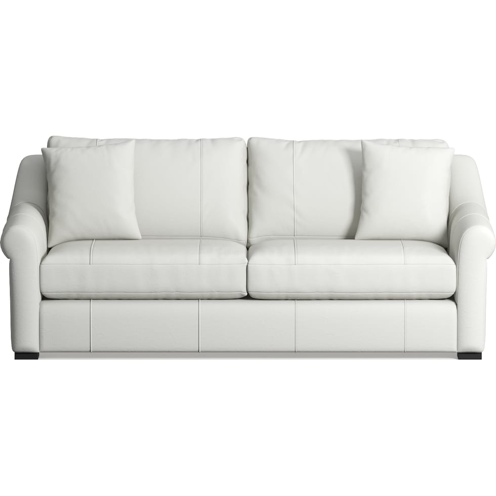 bowery white sleeper sofa   