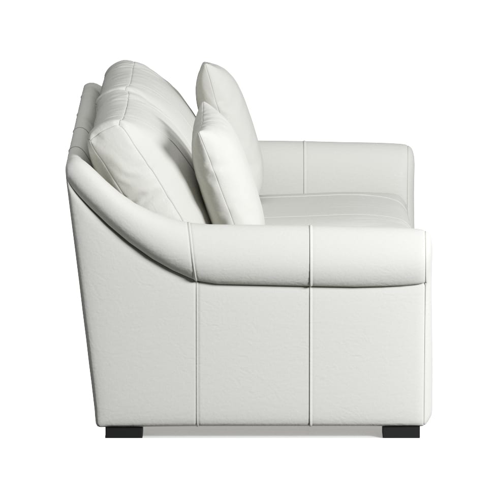 bowery white sleeper sofa   