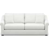 bowery white sleeper sofa   