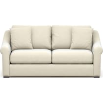 bowery white sleeper sofa   