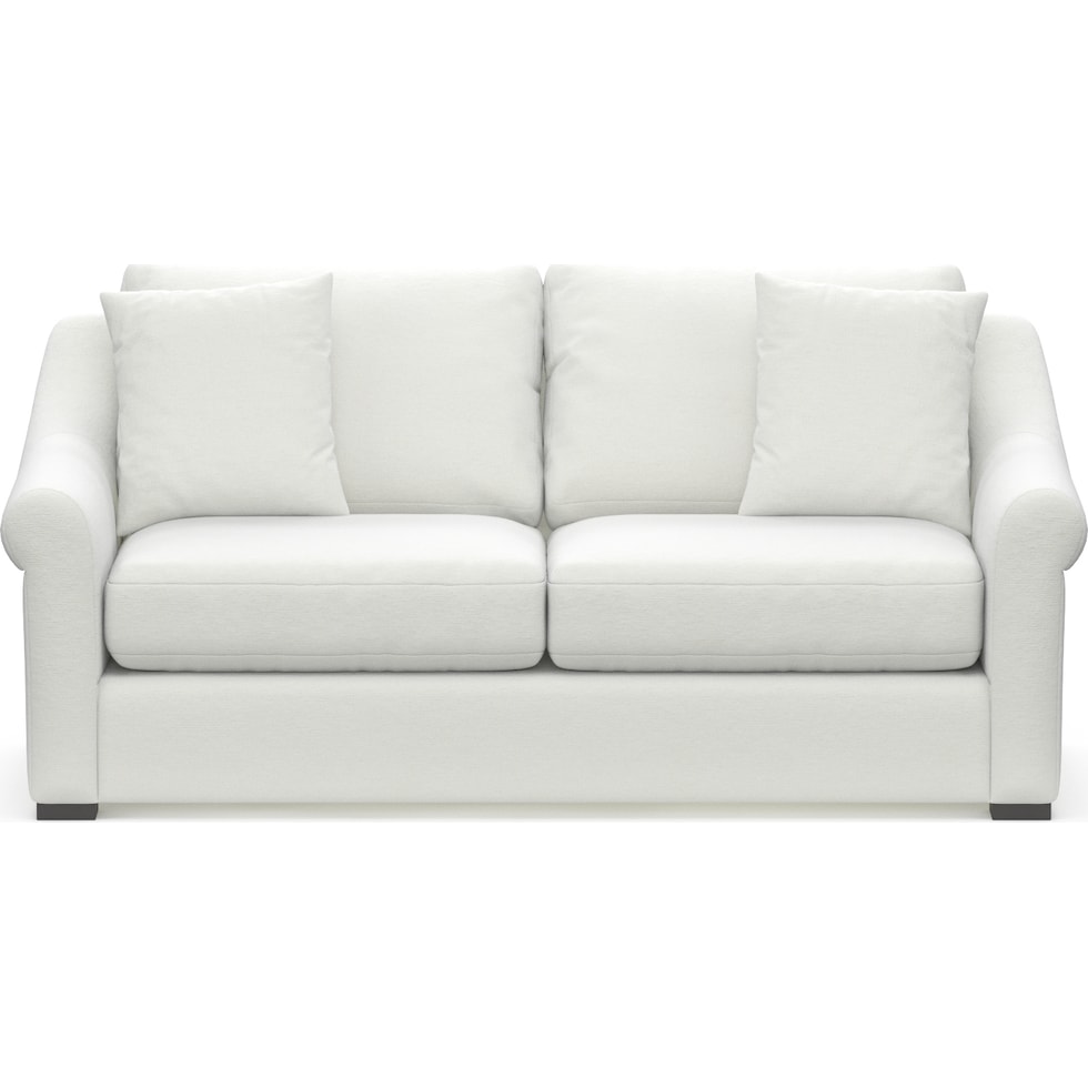 bowery white sleeper sofa   