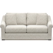 bowery white sleeper sofa   