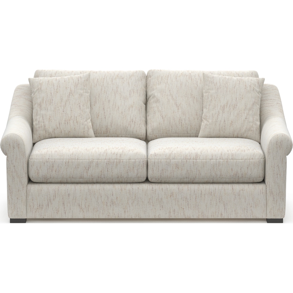 bowery white sleeper sofa   