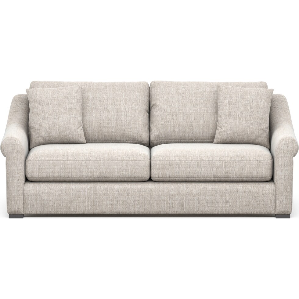 bowery white sleeper sofa   