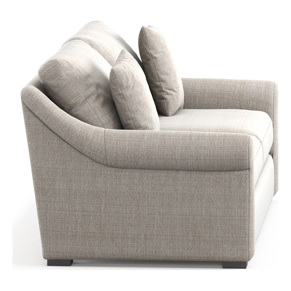 bowery white sleeper sofa   