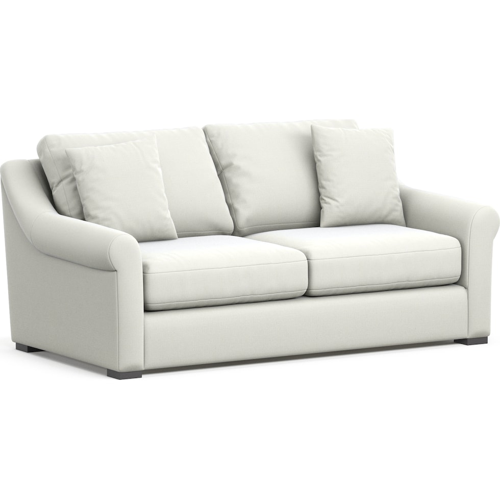 bowery white sleeper sofa   