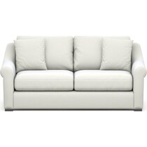 bowery white sleeper sofa   