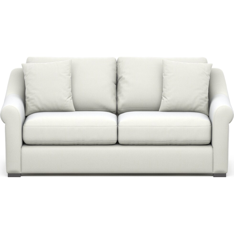bowery white sleeper sofa   