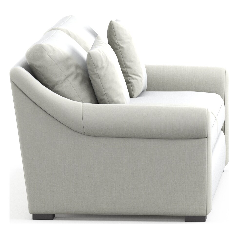 bowery white sleeper sofa   