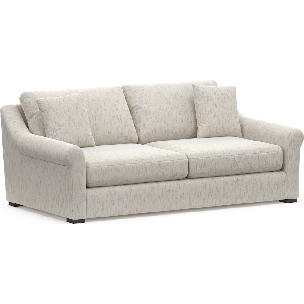 bowery white sleeper sofa   