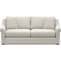 bowery white sleeper sofa   