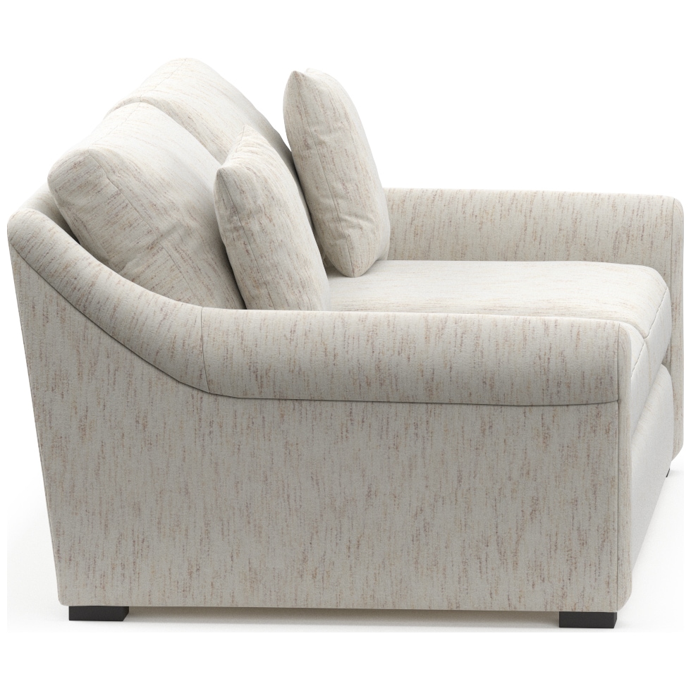bowery white sleeper sofa   