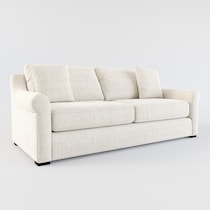bowery white sleeper sofa web   
