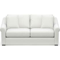 bowery white sofa   