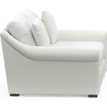 bowery white sofa   