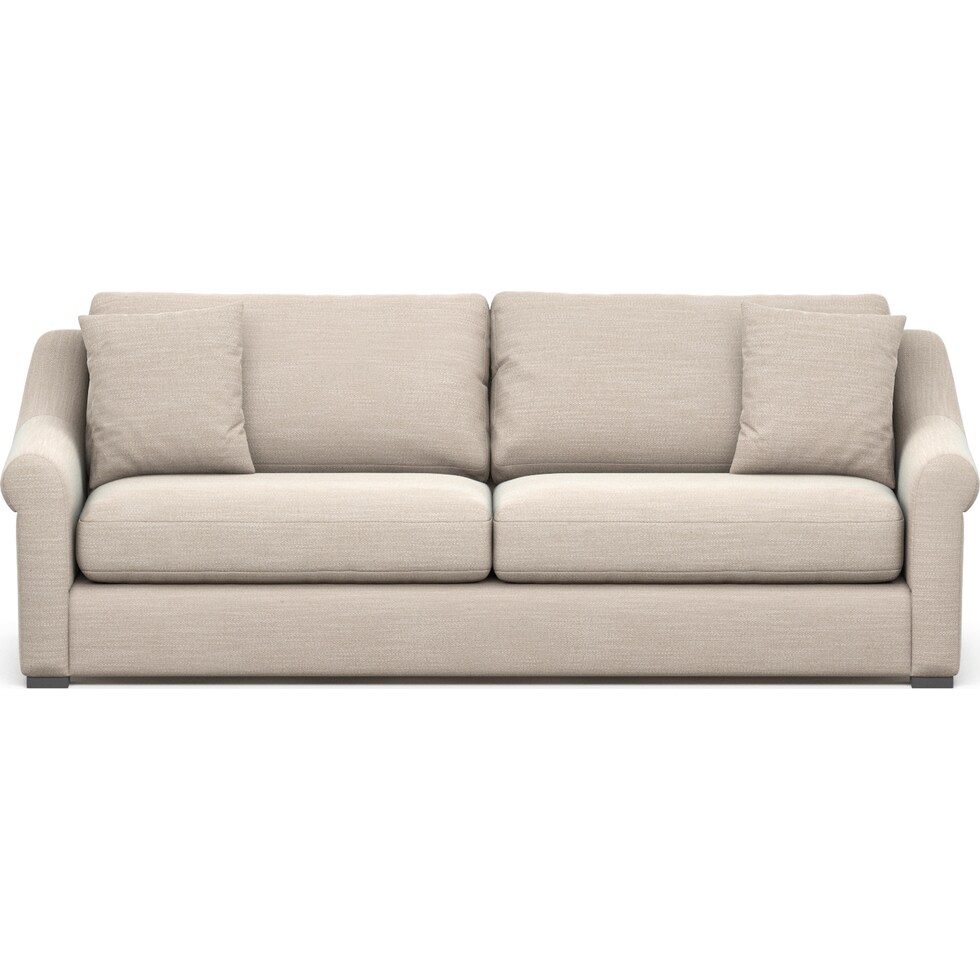 bowery white sofa   