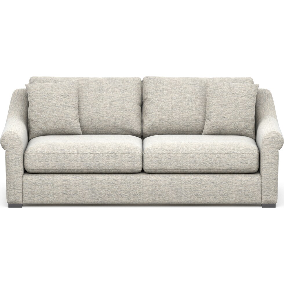 bowery white sofa   