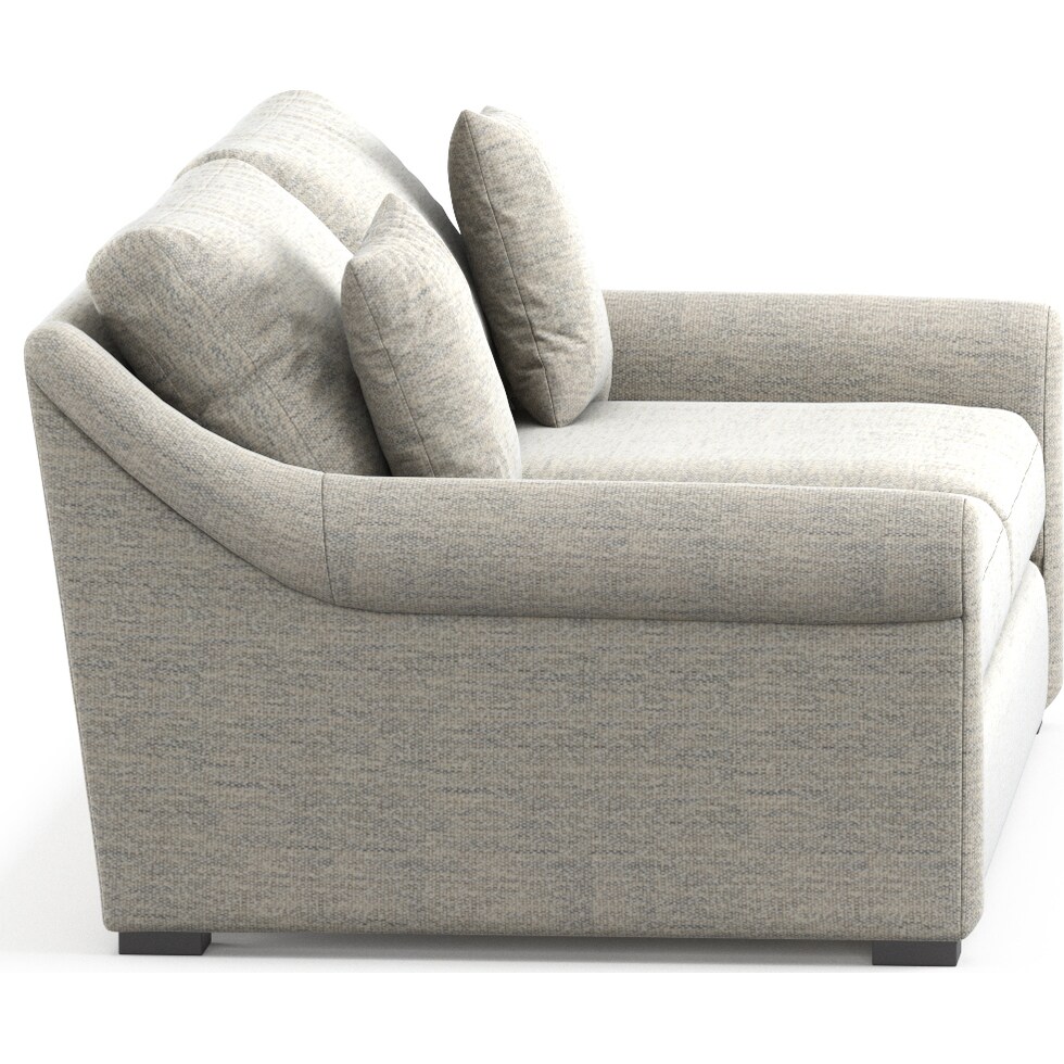 bowery white sofa   