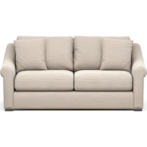 bowery white sofa   