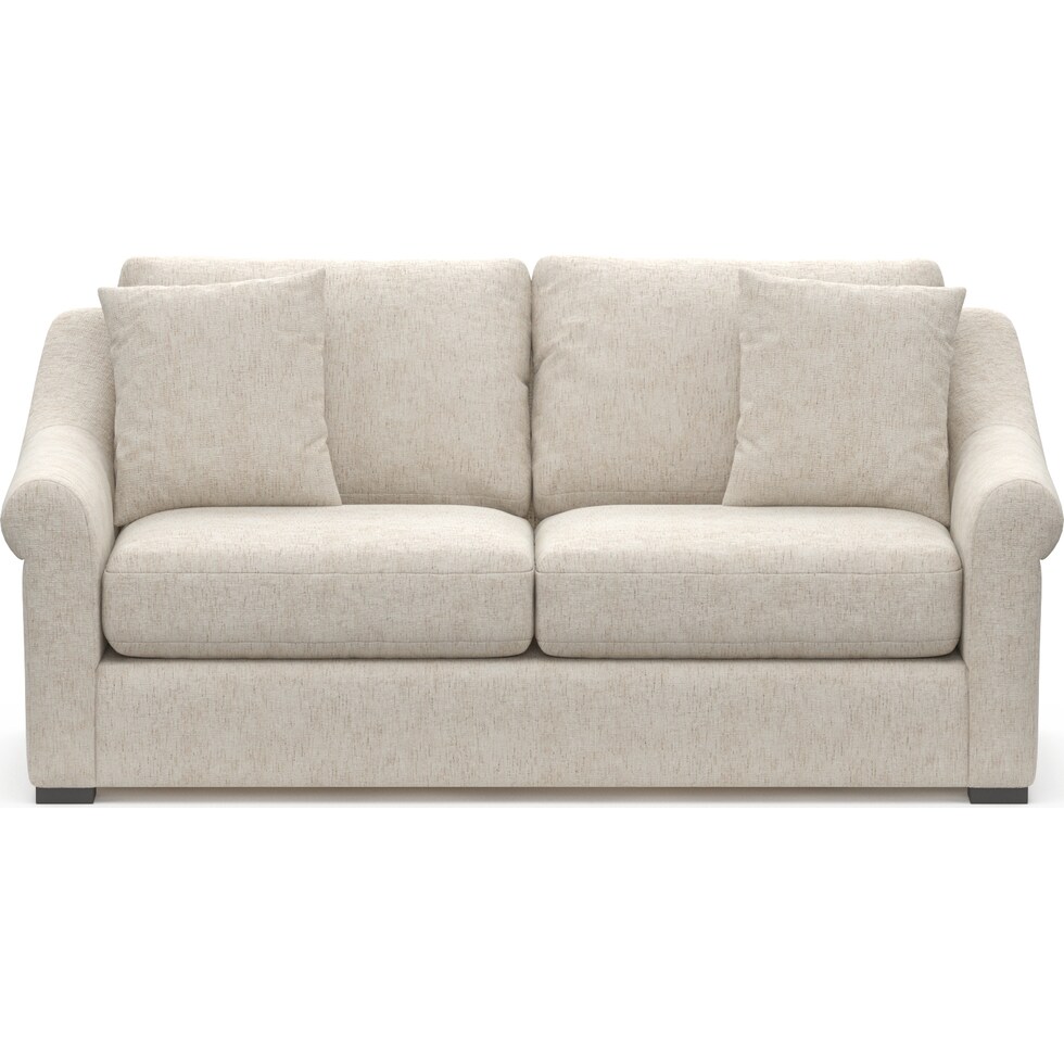 bowery white sofa   