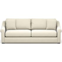 bowery white sofa   