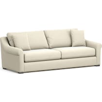 bowery white sofa   