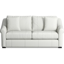 bowery white sofa   