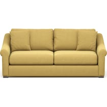 bowery yellow sofa   