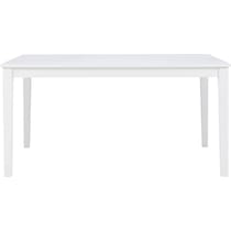 boyd white dining table   