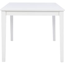 boyd white dining table   