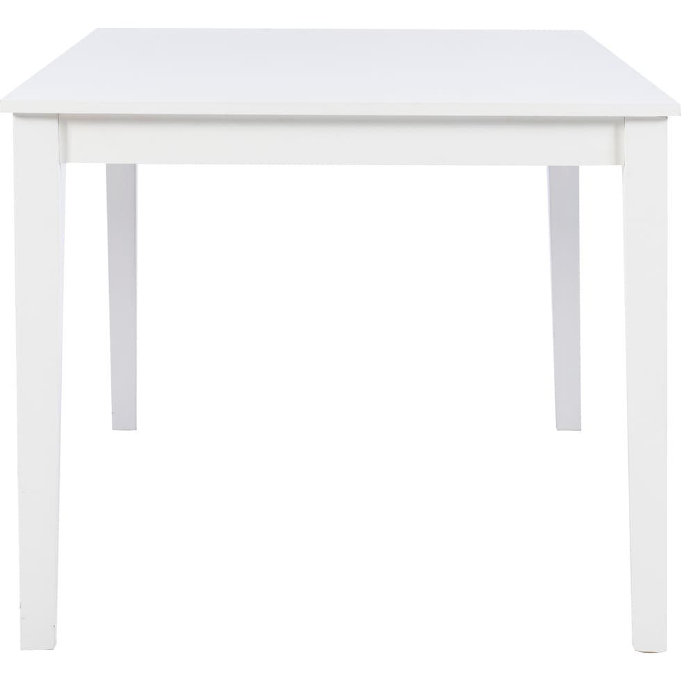 boyd white dining table   