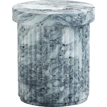 bozeman gray side table   