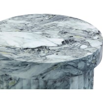 bozeman gray side table   