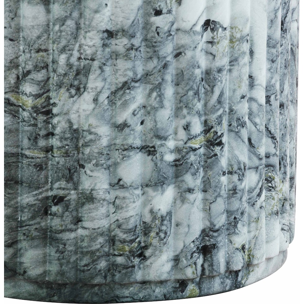 bozeman gray side table   