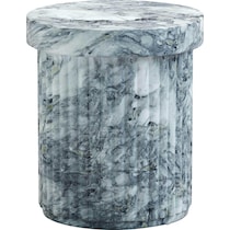 bozeman gray side table   